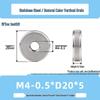 Stainless Steel M3/M6/M10 High-Strength Knurled Nut