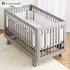Summer Breathable Baby Crib Bumper: Skin-Friendly, Anti-Collision Bed Rail for Mother and Baby.