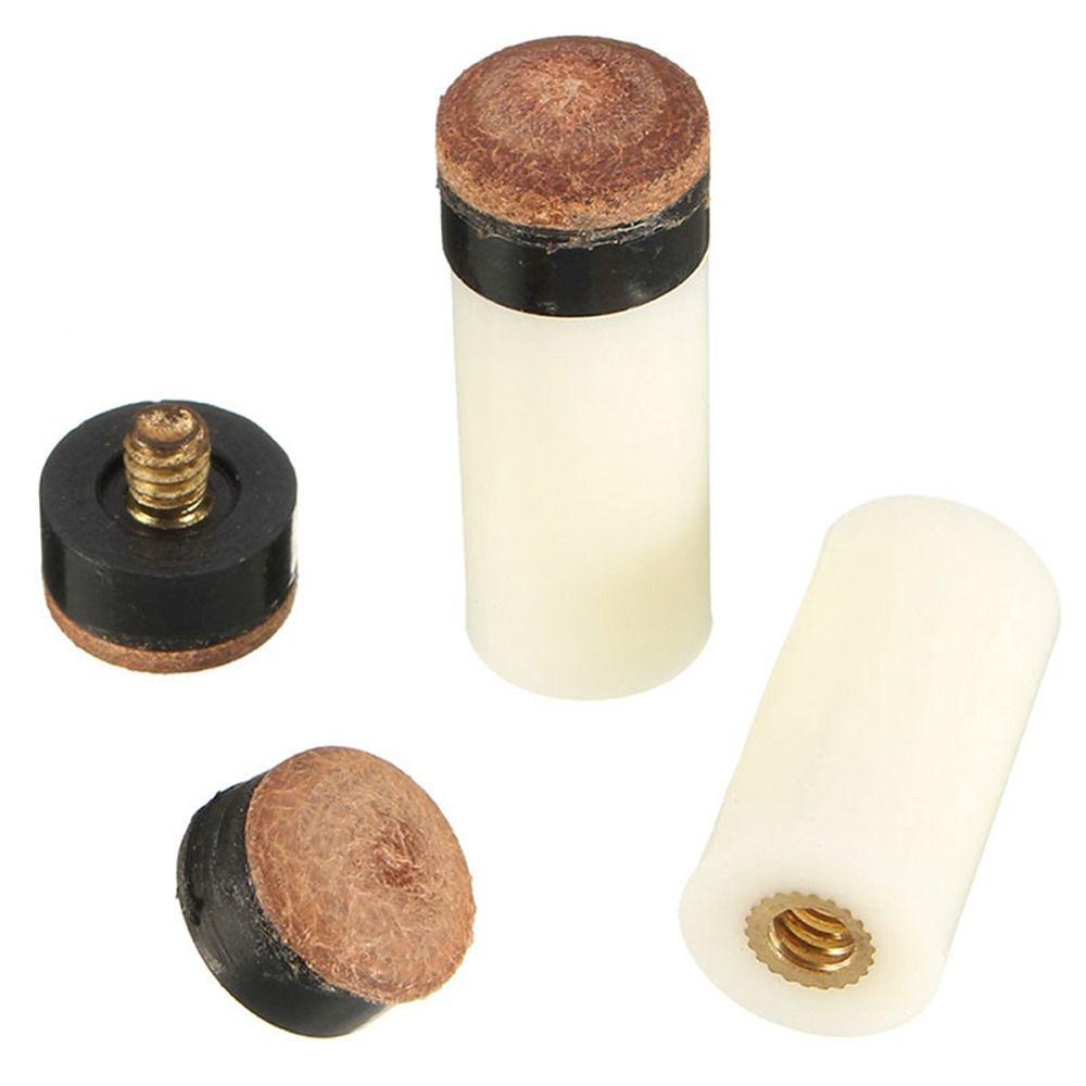 Zubehör Billard Ersatz Snooker Billard Weiches Kit Aufschraubbare Queue Spitzen Billard Queue Pool Spitzen