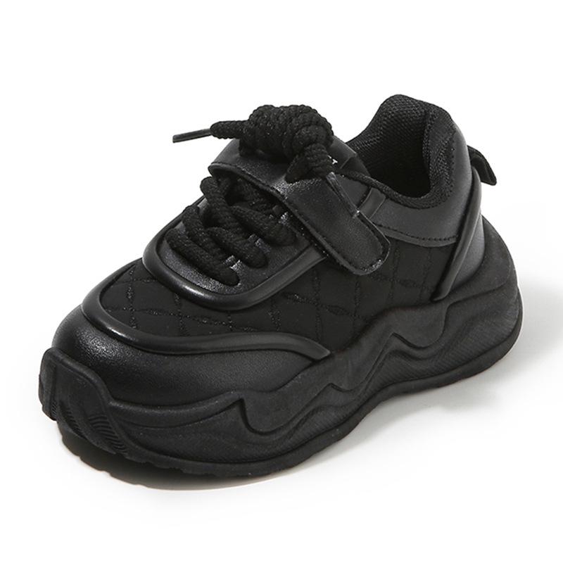 Children's sports shoes 2025 spring and autumn new boys' dad shoes fashion girls' little white shoes soft-soled baby casual shoes