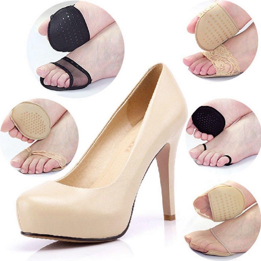 FURFURMOUTON Zehenpolster für Schuhe Ihre Farbe und Polster Einlegesohlen für Hohe Damen [Typ wählen] Stoßdämpfende Rutschfeste Absätze, Pumps, Mules,