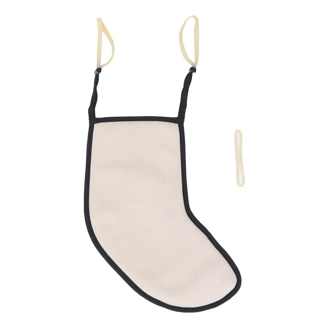 Violin Chin Pad with Elastic Strap Soft Velvet Non Slip Shoulder Rest Pad for 44 34 Size Violin