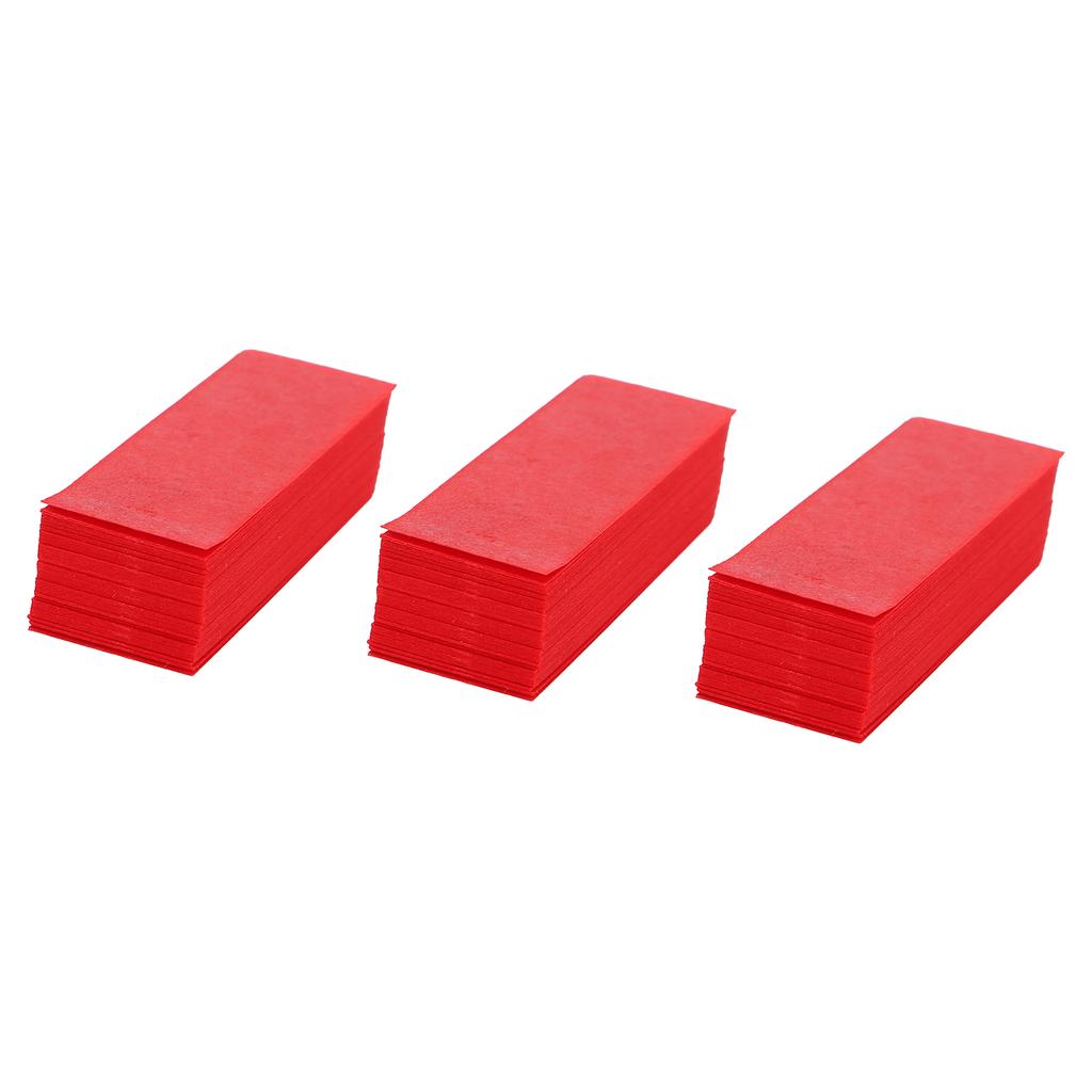 300 Stück/Box Dental Biss Artikulationspapierstreifen Dental Zähne Zubehör Zahnarztzubehör Rot