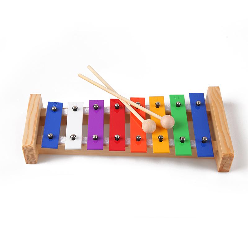 Деревянный ксилофон: Музыкальная игрушка для малышей для раннего развития