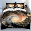 "Galaxy Spiral Art Decor Set" Soft Comfortable Duvet Cover Bedding Set Included 1*Duvet Cover & 2*Pillowcases Gift
