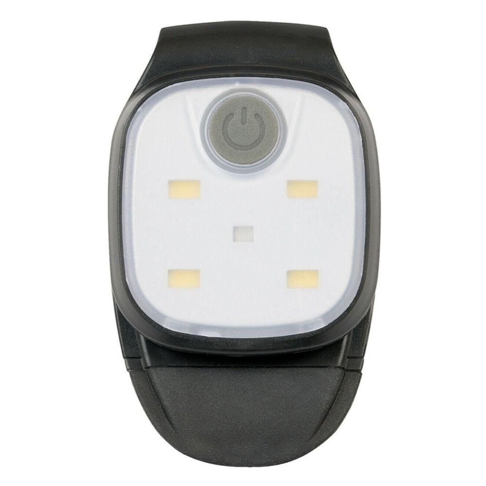 4 Lighting Modes Clip on Lamp for Cap USB Rechargeable Safety Warning Light  Emergency Use