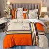 3D Digital Printing Luxury Light Luxury Bedding Three-Piece Set