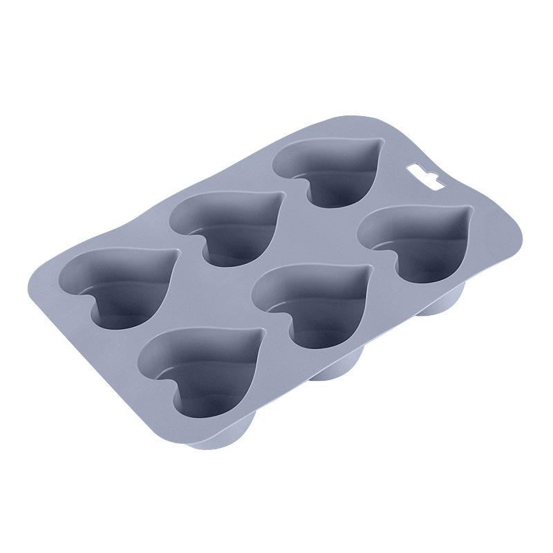 Spot Silicone Cake Mold Heart-shaped Silicone Maffin Cup DIY Handmade Jelly Pudding Mold Oven Baking Tool