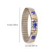 Bohemian Rhinestones Stretch Bracelet Versatile Elastic Rhinestones Wristband Ornament Sophisticated Bracelet Accessory