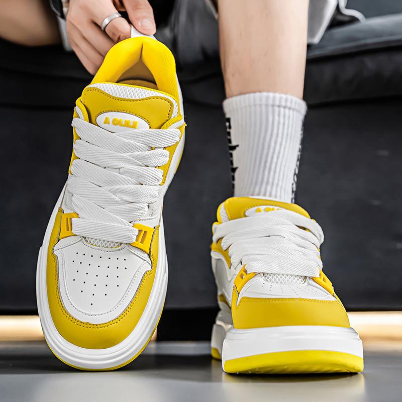 2025 New Men's Breathable Summer Casual Sports Shoes Anti Slip Height Increasing Comfortable Versatile and Classic