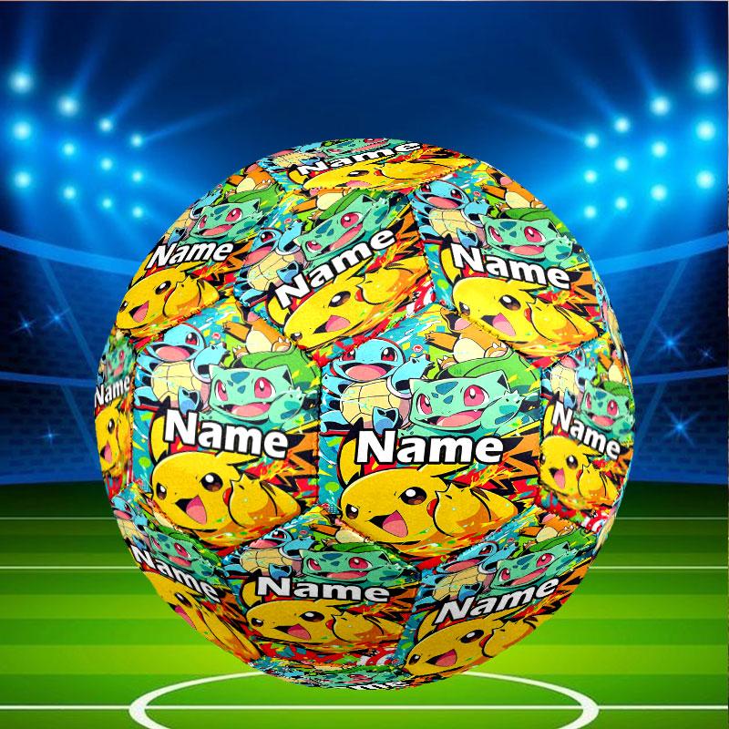 Custom Name Personalized Anime (23) Print Size 5 Soccer Ball Training & Match Football, for Team, Kicking, Gift for Football Enthusiasts