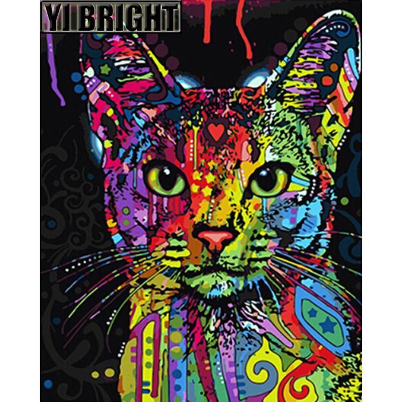 

5D Алмазная картина, вышивка крестом, животное, полное изображение, художественные бусины, домашний декор, круглый