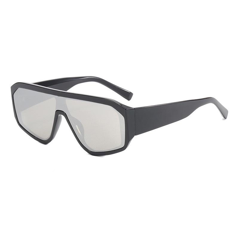 Large Frame Sunglasses Men'S And Women'S Integrated Lenses Y2K Goggles Party Future Technology Glasses