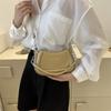 Stylish Silver Pu Leather Small Square Shoulder Bag 2023 New Design For Daily Outfits