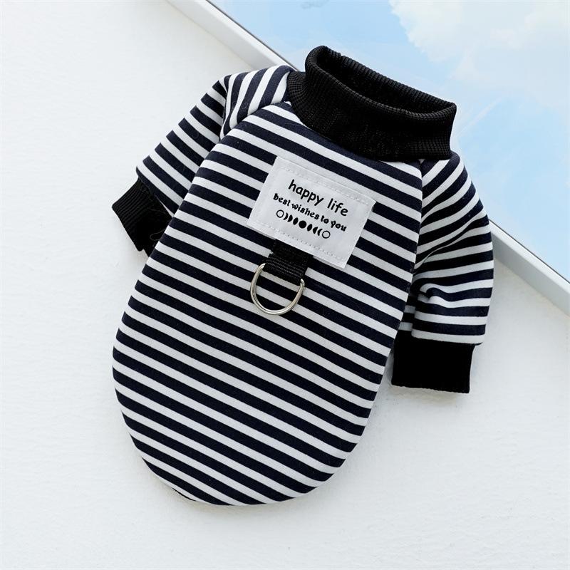 Pet Autumn and Winter Dog Warm Sweater Teddy Bigbear Dog Cat Clothing Small and Medium Dog Cat Supplies