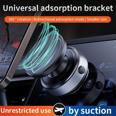 Universelle Multifunktionale Handy-Adsorptionshalterung Magnetische Vakuumsaugung Auto-Handy-Navigationshalter