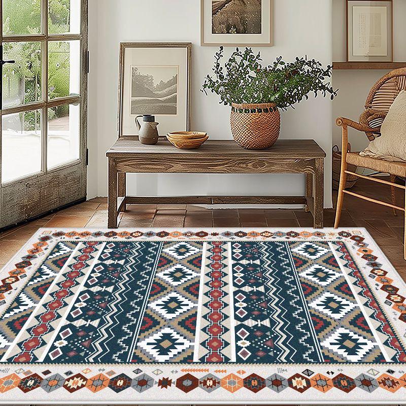Morocco Large Living Room Rugs Home Decoration Luxury Geometric Bedroom Carpet Outdoor Balcony Non-slip Washable Floor Mat Bath