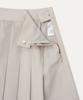 MAYOL Pleated Skirt_Beige