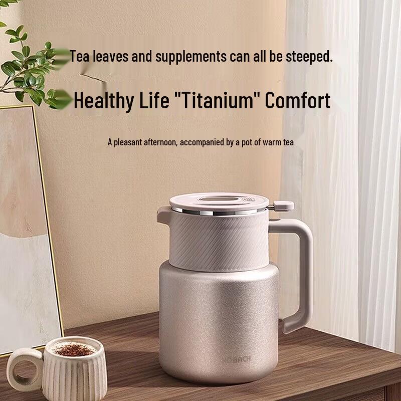 KOBACH Pure Titanium Smart Temperature Display Insulated Kettle 1.5L