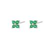 Orecchini a Clip Retro a Forma di Croce con Strass - Stile Ins Molto Venduto
