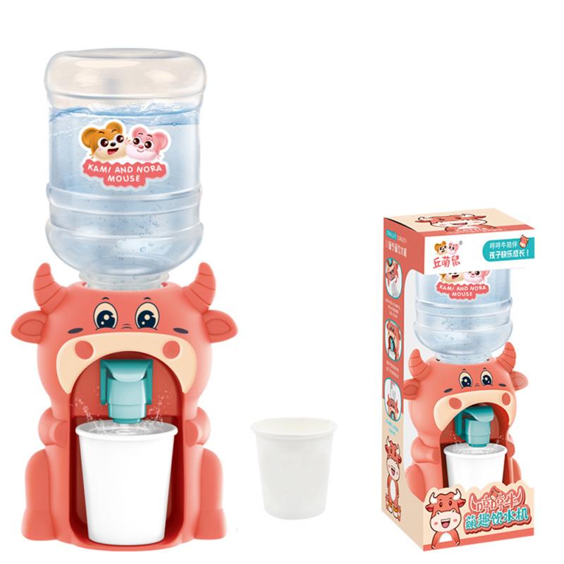 Kinder Mini Spaß Wasserspender Spielzeug Elektrisch Ton Licht Küche Spielhaus Werkzeug Farbig Klein