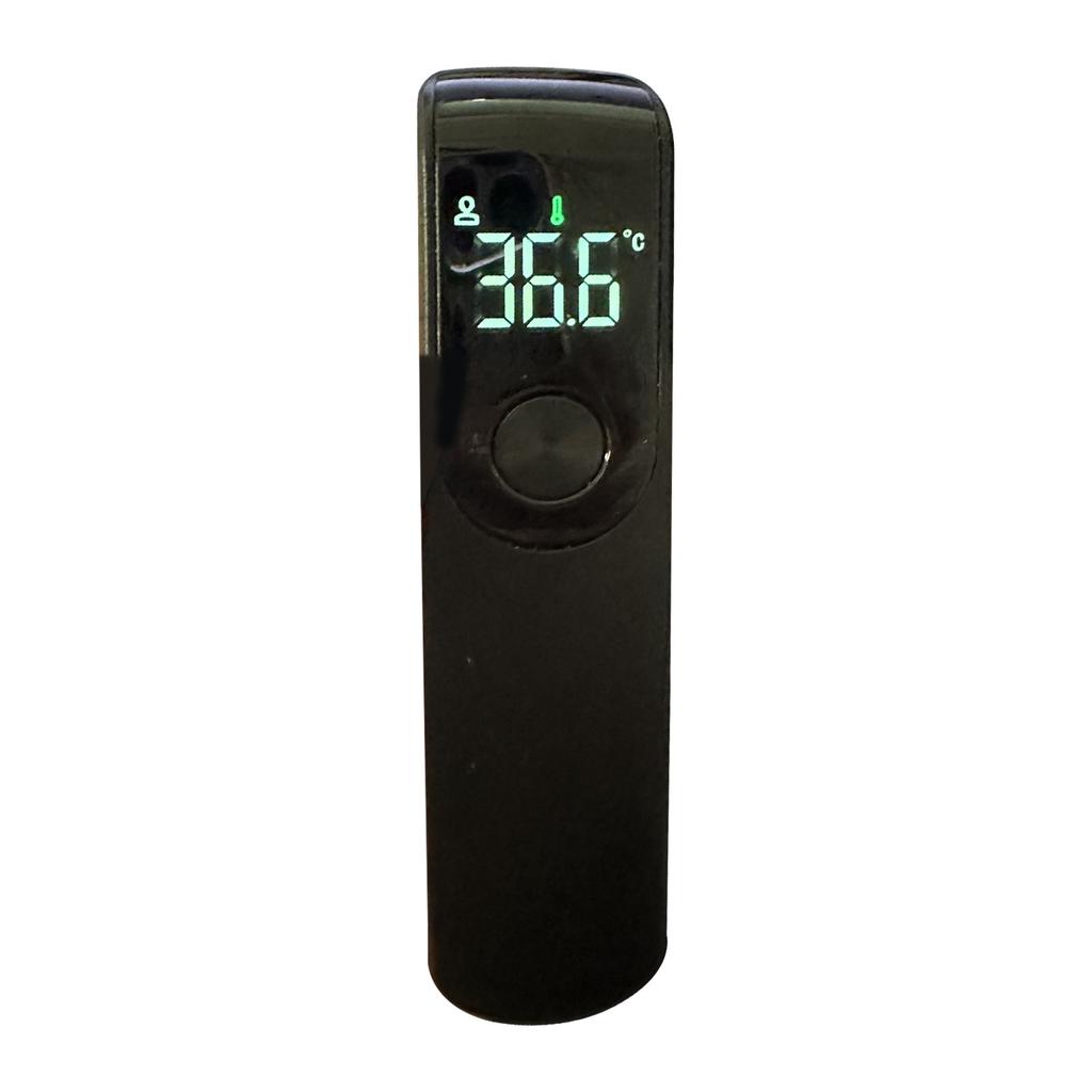 Forehead Thermometer Black Mini Portable Contactless Infrared Handheld Electronic Thermometer for