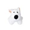 West Highland White Terrier Plush Keychain - Small Dog Charm Toy