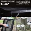Campers Collection Toughlight Action Table Black Width x Depth x Height [Yamazen] TAT-8640(MBK) Dimensions 87.5 40.5 35.5/50/60cm