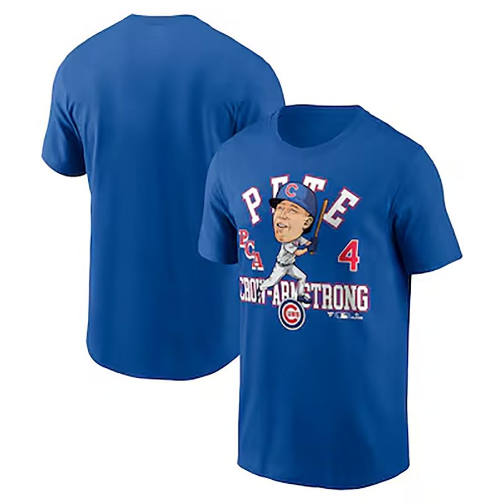 Pete Crow-Armstrong COTTON Blue T Shirt Size DO5213 Unisex T-Shirt