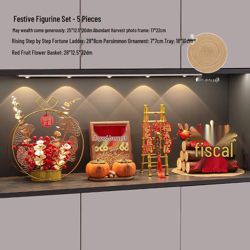 Prosperous New Chinese Style Housewarming Decoration Set