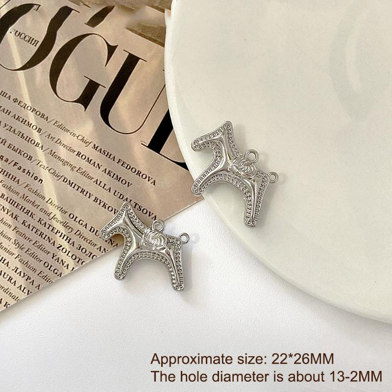 1Pcs Cute Gold Silver Color Horse Charms Pendants For Jewelry Making Necklace Earrings Bracelet Diy Accessories Supplies