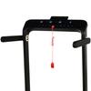 Folding Treadmill, 1.85HP Installation-Free Walking Jogging Running Machine, 12KM/H with 12 Pre-Programs and LED Display for Home Gym Office
