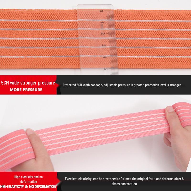 5CM Wide Non-Fluff Self-Adhesive Wrap Bandage for Sports Injuries - High Elasticity Tape