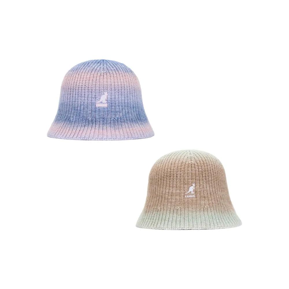 Unisex Striped Knit Bucket 3723 (2 types) Tan Multi