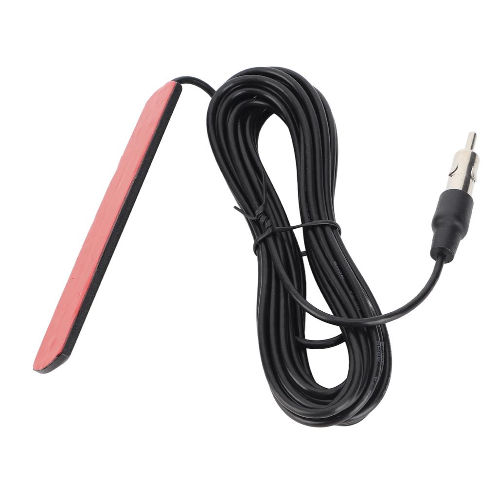 ANT?309 Universal Car FM Radio Antenna Patch Aerial Windscreen Mount 5M Cable