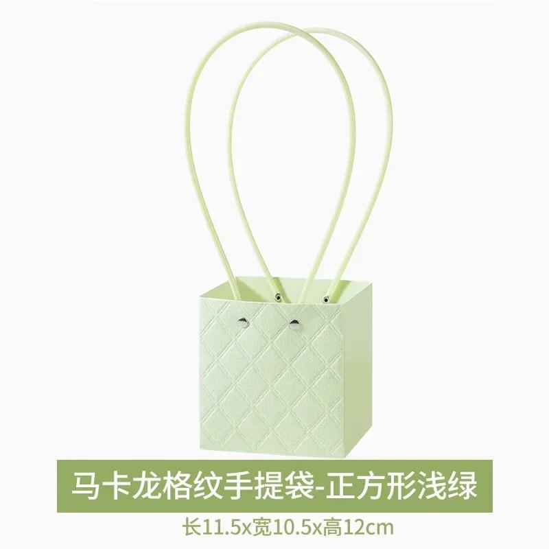 Festa de Casamento Rosa Flor Caixa de Presente Buquês de Flores Embalagem Caixa de Papel Sacola de Transporte Cesta de Armazenamento Dia dos Namorados Aniversário 10 PEÇAS