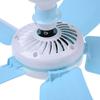 220 V tragbarer, leiser Deckenventilator, Moskitonetz, elektrischer Ventilator, großes Windnetz