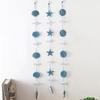 Studio Props Wall Hanging Hand Made Mediterranean Starfish Hung Fish Nautical Decor Hang Wood Marine Pendant For Home Decoration