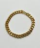 Sexto [Bracelet][Surgical Steel] 1202Dc Chain Bracelet Gold