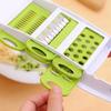 7Pcs/set Vegetable Slicer Cutter Vegetables Peeler Grater Stainless Steel Cutting Kitchen Gadget