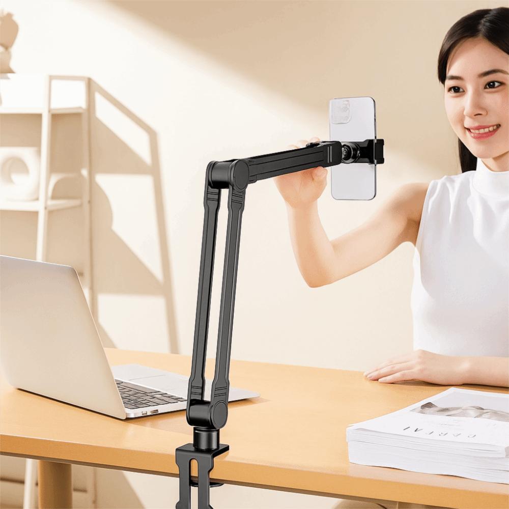 Adjustable 360 Degree Rotatable Stand Sturdy Tablet Stand Foldable Tablet Holder  Desktop