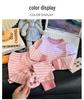 Children's Velvet Cotton Underwear Set: Thickened Autumn Striped Home Wear for Boys and Girls