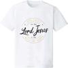 Cotton Oversize T Shirt Believe In The Lord Jesus and Your Saved - Christian Women's and Men's Print Unisex T-Shirt