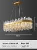 Lampadario di Cristallo Minimalista Nordico 2022 per Soggiorno, Camera da Letto, Sala da Pranzo
