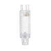 2L Aquarium DIY CO2 Generator System Kit Stainless Steel CO2 Cylinder Generator System Carbon Dioxide Reactor Kit for Plant Fish