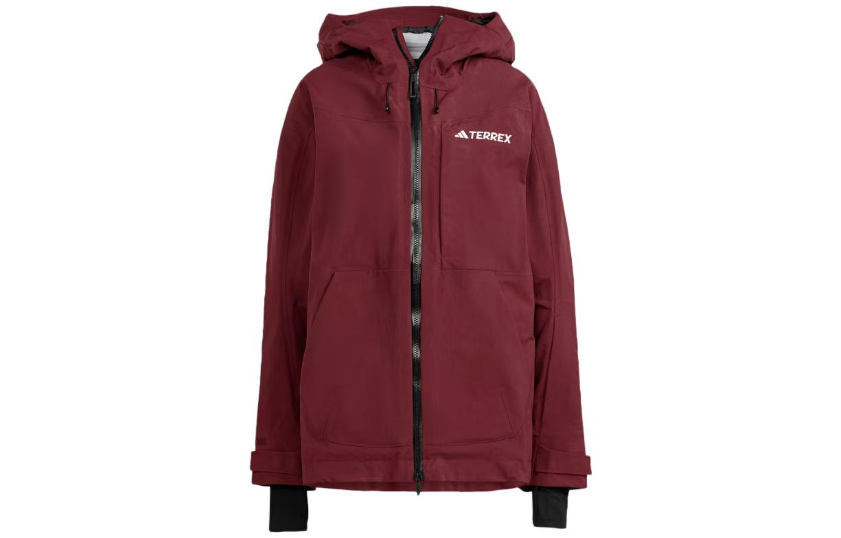 Adidas Free Shipping With AdiClub Terrex Techrock 3L Post-Consumer Nylon RAIN.RDY Jacket IB4225 M