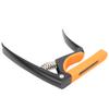 Solo Guitar Capo 3 in 1 Multifunctional Universal Professional Musical Instrument Supplies(Black Orange )