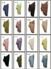 Muslim Women's Double Layer Chiffon Hijab - Pleated Edge Color Block Pullover