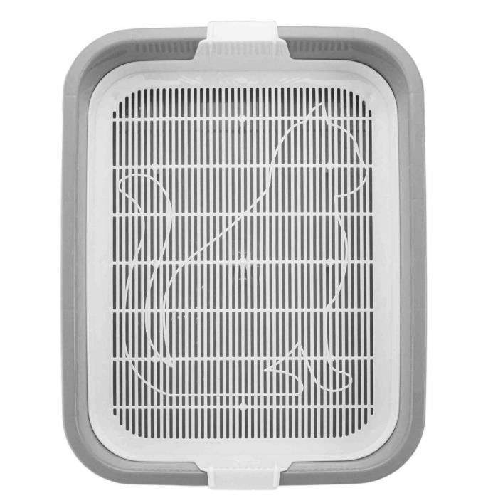 KATTENBAK Toilet voor kleine dieren - Grijs - Kleine kattenbak