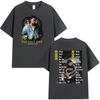 Camiseta Unisex Vintage Gótica de Manga Corta J.Cole Rapper The Fall Off Tour Álbum 2026 Camisetas de Algodón Oversize Hip Hop